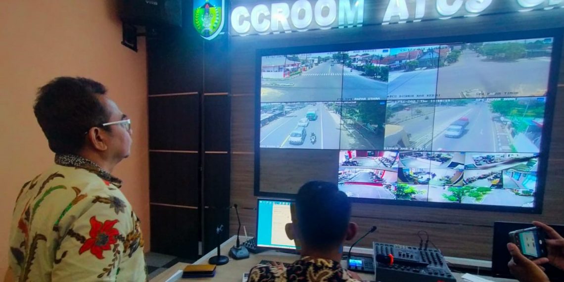 Antisipasi Kemacetan selama Nataru, Dishub Kabupaten Kediri Optimalkan ATCS
