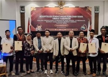 Kantongi Suara 59,72%, Paslon Yani-Alif Menang di Pilkada Gresik