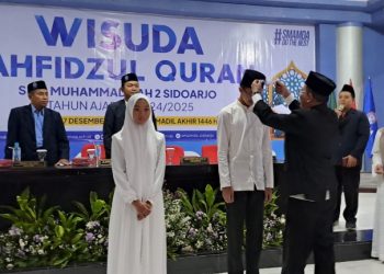 Kemenag Beri Apresiasi Wisuda Tahfidzul Qur’an SMA Muhammadiyah 2 Sidoarjo