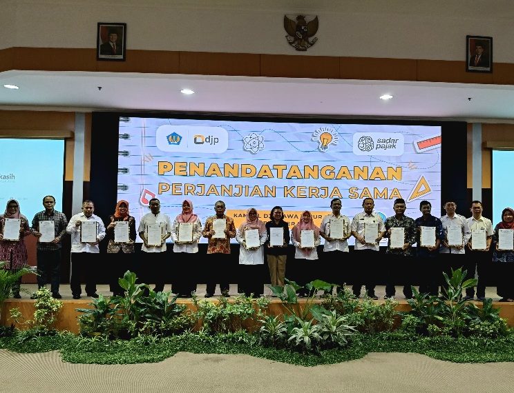 Inilah 15 SMA/SMK Sidoarjo Jadi Piloting Kerja Sama Inklusi Perpajakan