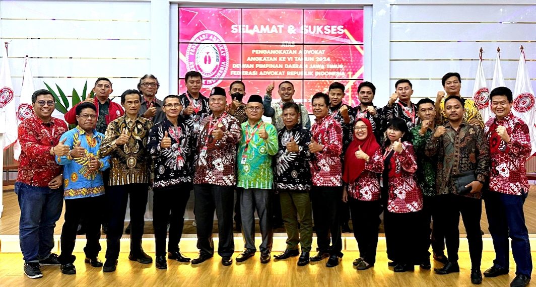 Pengangkatan Advokat ke-VI, DPP FERARI Jatim Jalin MoU dengan STIKes Maharani Malang
