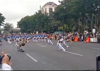 GS Jala Swara Madani Turut Semarakkan Navy Parade Penutupan Peringatan Hari Armada RI