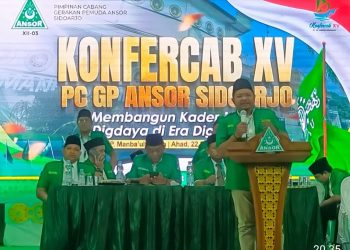 Choirul Mu’minin Resmi Terpilih Sebagai Ketua PC GP Ansor Sidoarjo Masa Khidmah 2024-2028