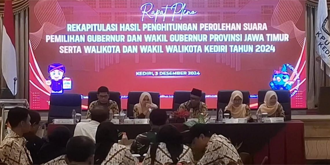 Rekapitulasi Hasil Penghitungan Suara, Ketua KPU Kota Kediri: Terima Kasih Telah Memilih