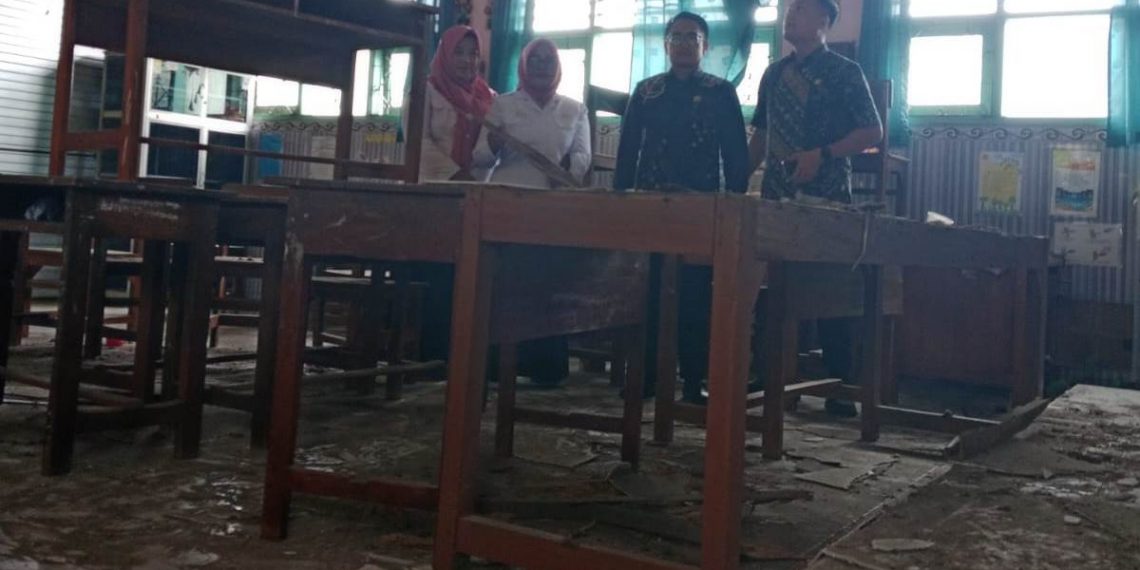 Komisi D Desak Dinas Pendidikan Sidoarjo Segera Perbaiki 10 Ruang Kelas Rusak di SDN Suko