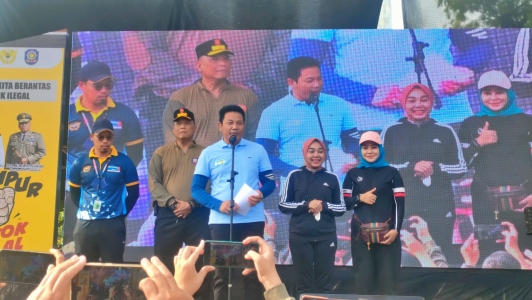 Pemkab Ajak Masyarakat Gempur Rokok Ilegal Demi Pemasukan APBD Sidoarjo