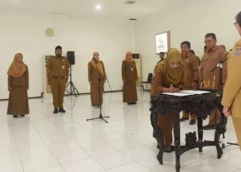 Enam Pejabat Fungsional Pemkot Kediri Dilantik