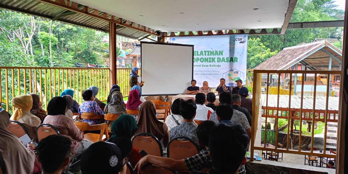 Warga Lawang Ikuti Pelatihan Hidroponik Gratis