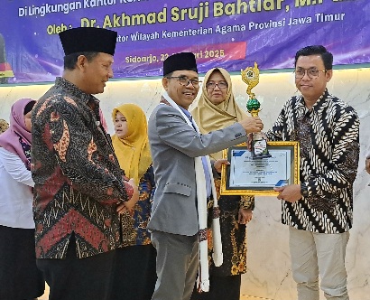 SMP Sepuluh Nopember Jadi Role Model SRC dan SMB Kemenag Sidoarjo
