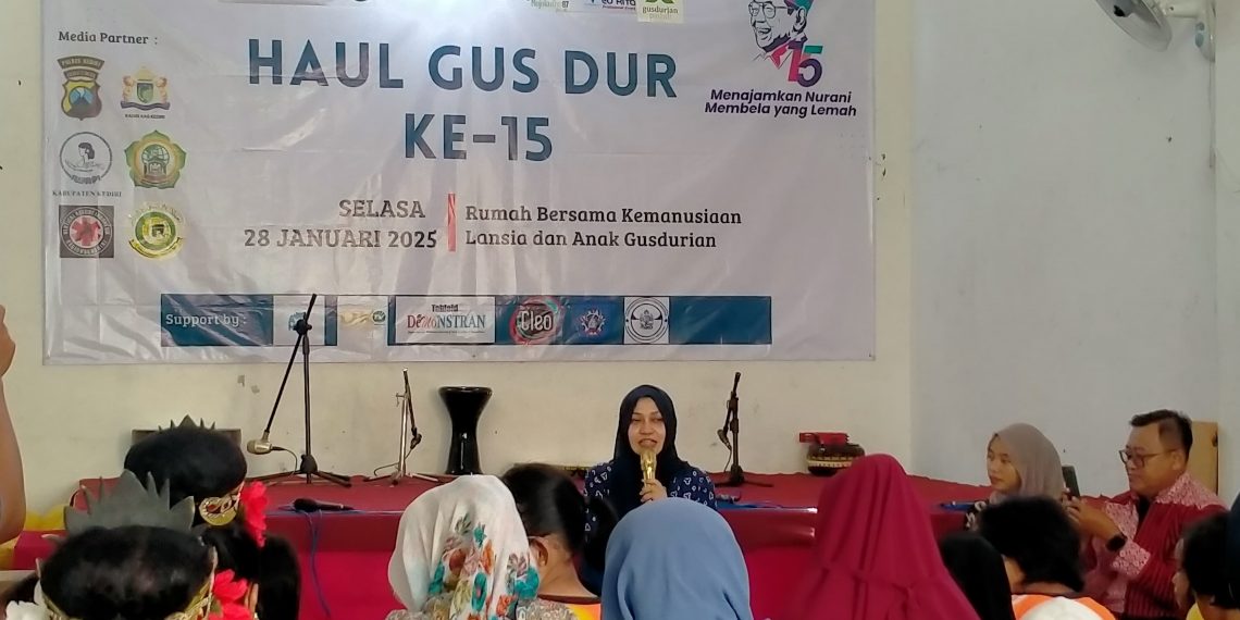 Puncak Haul Presiden ke-4 Indonesia, Gusdurian Hadirkan Dzuriyah Gus Dur Jadi Narasumber dan Motivator