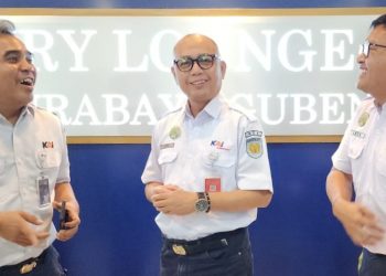 Pengguna KAI Commuter Line Wilayah 8 Surabaya Naik 5 Persen