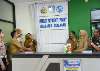 Kecamatan Gedangan Jadi Percontohan Samsat Payment Point PKB dan Opsen BBNKB