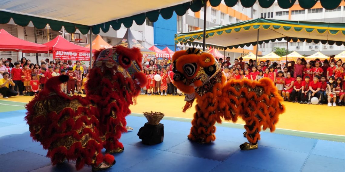 NSA Ajak Siswa Rayakan Tahun Baru Imlek, Pamerkan Seni Budaya