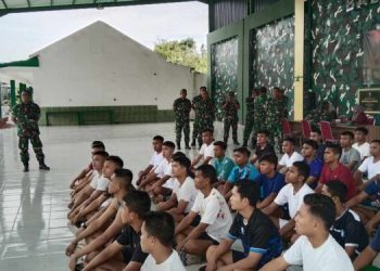 Dandim 0817/Gresik Lecut Motivasi dan Gembleng Fisik Calon Siswa Tamtama TNI AD