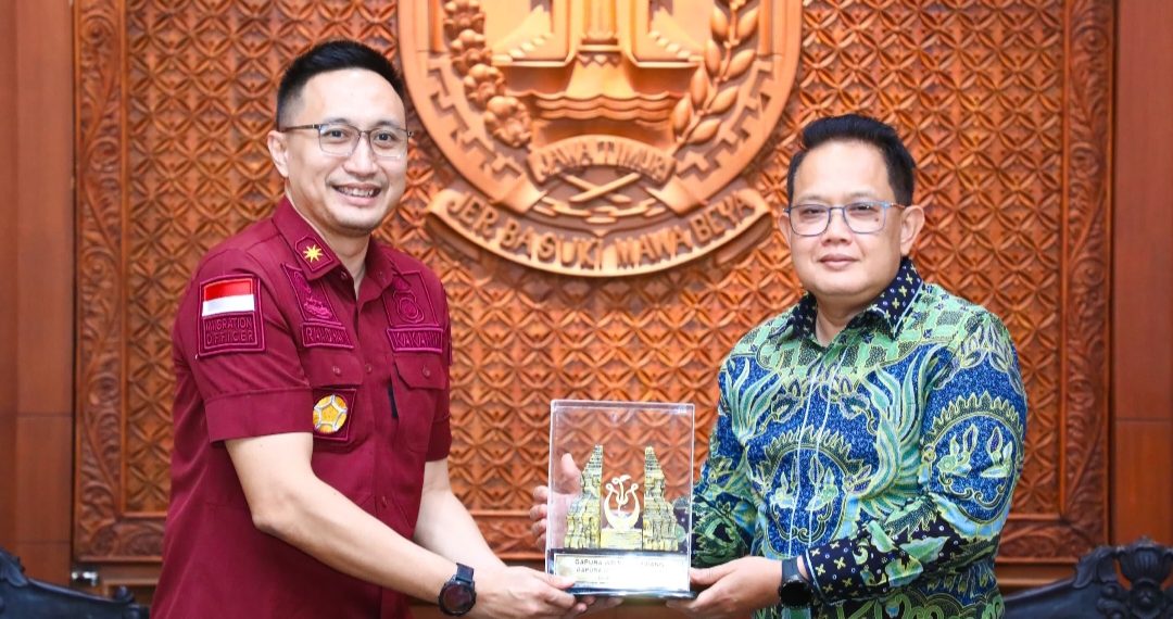 Diskusi Strategis Imigrasi Surabaya bersama Pj Gubernur Jatim di Gedung Grahadi
