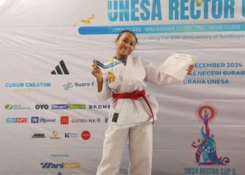Siswi SMP PGRI 1 Buduran Raih Medali Emas Karate Internasional 2024