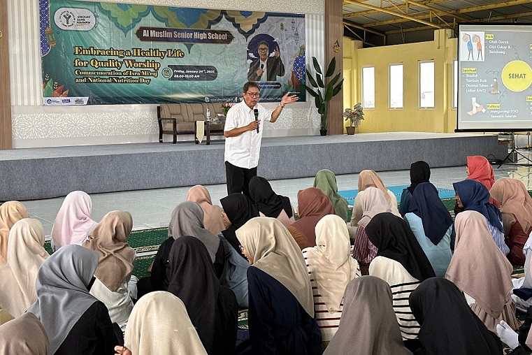 Ingatkan Sejarah Perjuangan Nabi Muhammad, SMA Al Muslim Peringati Isra’ Mi’raj