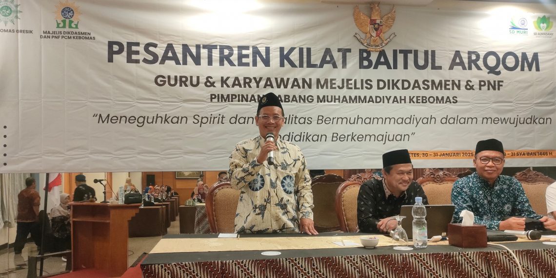Perkuat Spirit dan Loyalitas, Guru/Karyawan Muhammadiyah Kebomas Gresik Ikuti Pesntren Kilat Baitul Arqom
