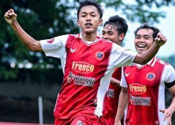 Di 32 Besar Liga 4 Jatim, Persedikab Kediri Gilas Malang United dengan Skor Telak 4-0