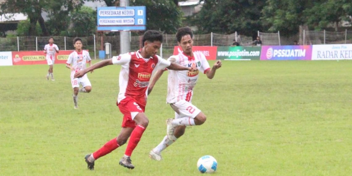 Awali Liga Kapal Api PSSI Jatim 2025, Persedikab Kediri Gulung Persekama Madiun dengan Skor Telak 5-2