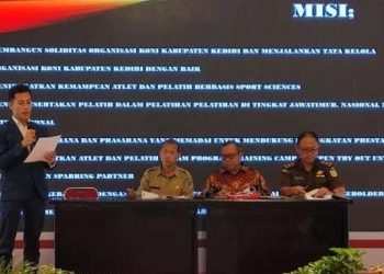 Sekretaris KONI Kabupaten Kediri Terpilih menjadi Ketua Baru, Fokus ke Porprov 2025