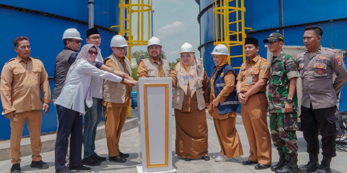 Atasi Krisis Air Bersih 6.000 Rumah di 23 Desa, Reservoir Duduksampeyan Dioperasikan