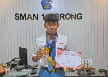 Senang Mandi di Kali, Siswa SMAN 1 Porong Raih 16 Penghargaan Renang