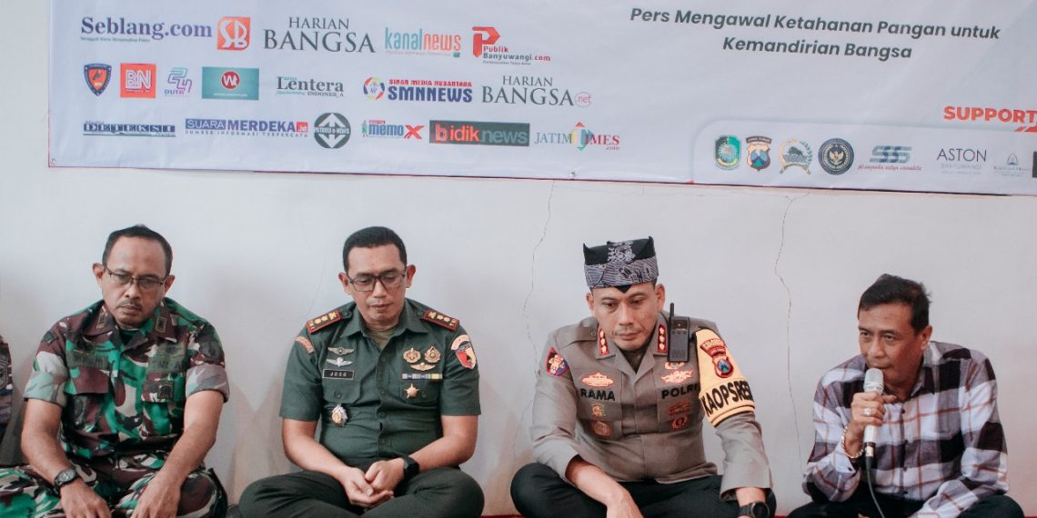 Hadiri HPN 2025, Kapolresta dan Dandim Banyuwangi Urai Sinergitas Peran Pers Kawal Ketahanan Pangan