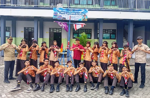 Dianpinsa Pramuka SMA Antartika Sidoarjo Latihan Jadi Pemimpin Sejati