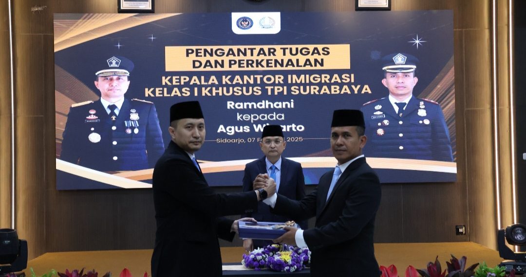 Agus Winarto Resmi Nahkodai Kantor Imigrasi Surabaya, Ramdhani Melangkah ke Sulawesi Utara