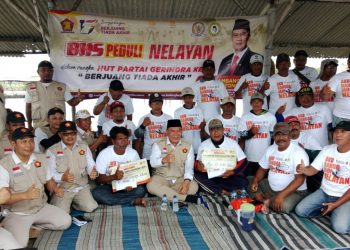 Bambang Haryo Bersama Nelayan Rayakan HUT Partai Gerindra Ke-17 Tahun