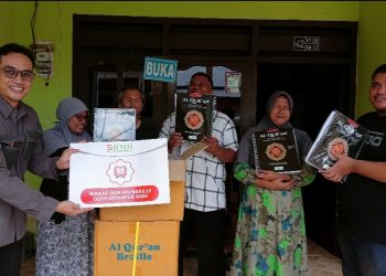 Momen Sya’ban, BMH Unit Sidoarjo Salurkan Qur’an Braille ke Binaan Tuna Netra