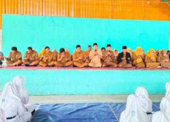 Keluarga Besar SMA Negeri 1 Porong Doa Bersama dan Minta Maaf Pada Masyarakat