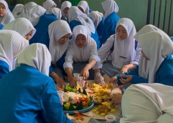 Siswa SMA Islam Parlaungan Sambut Ramadhan Dengan Doa dan Suka Cita