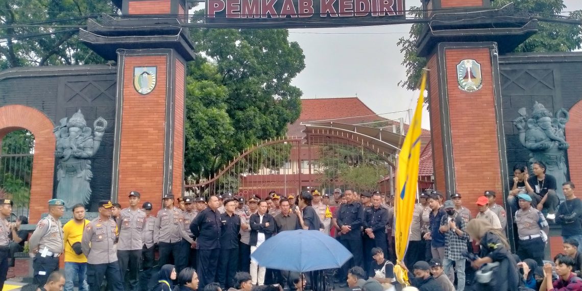 Aliansi Mahasiswa Kediri Gugat Kebijakan Efisiensi Anggaran