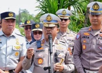 Kakorlantas Polri Tinjau Kesiapan Ops Ketupat 2025, Kasat Lantas Polres Kediri: Kami Sudah Siap