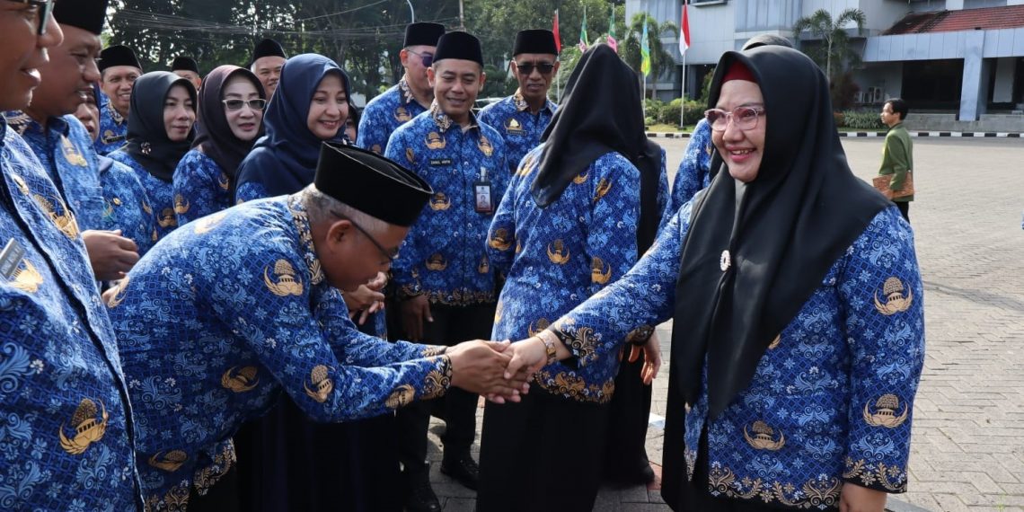Wabup Gresik Pamit, Pesan ASN Terus Berinovasi dan Bekerja dengan Hati