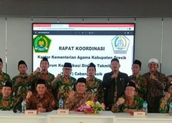 Kemenag Gresik Tegaskan Peran Strategis FKDT dalam Mendongkrak Kualitas Pendidikan Diniyah