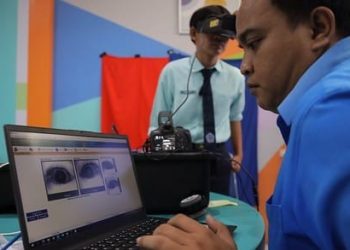 Dispendukcapil Kota Kediri Goes to School, Permudah Pelajar Lakukan Perekaman e-KTP