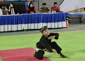 Puluhan Pesilat Cilik Ikuti Porseni Kankemenag Tulungagung