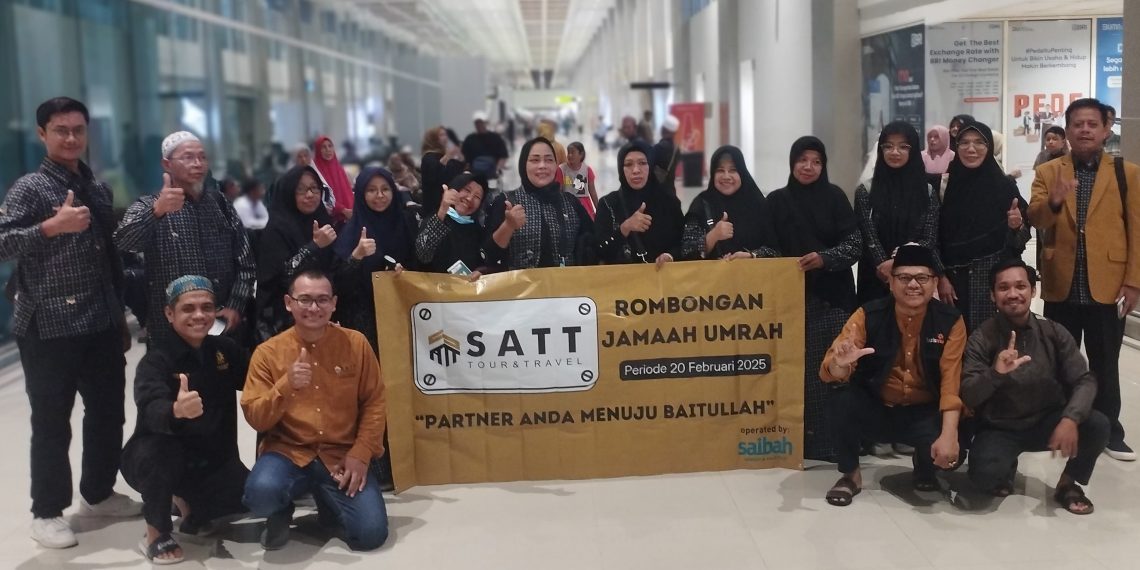 Jamaah Umrah SATT Kembali Mendarat di Juanda dengan Lancar dan Selamat