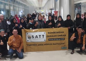 Jamaah Umrah SATT Kembali Mendarat di Juanda dengan Lancar dan Selamat