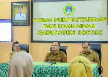 Wakil Bupati Gresik Asluchul Alif Apresiasi Program dan Inovasi Disperpusip