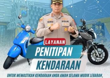 Polres Kediri Buka Layanan Penitipan Kendaraan Gratis di Kantor Polisi