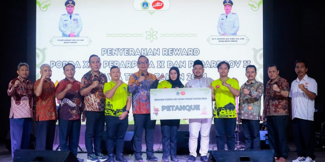 Pemkab Gresik Berikan Reward kepada Atlet Berprestasi Rp 803 Juta