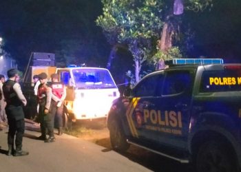 Polres Kediri Sita Kendaraan Bermuatan Sound System saat Patroli ‘Sahur On The Road’