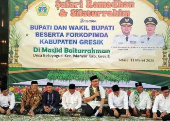 Safari Ramadan Bupati dan Forkopimda, Ketum MUI Gresik Kiai Rofiq: Milikilah Hati yang Bersih