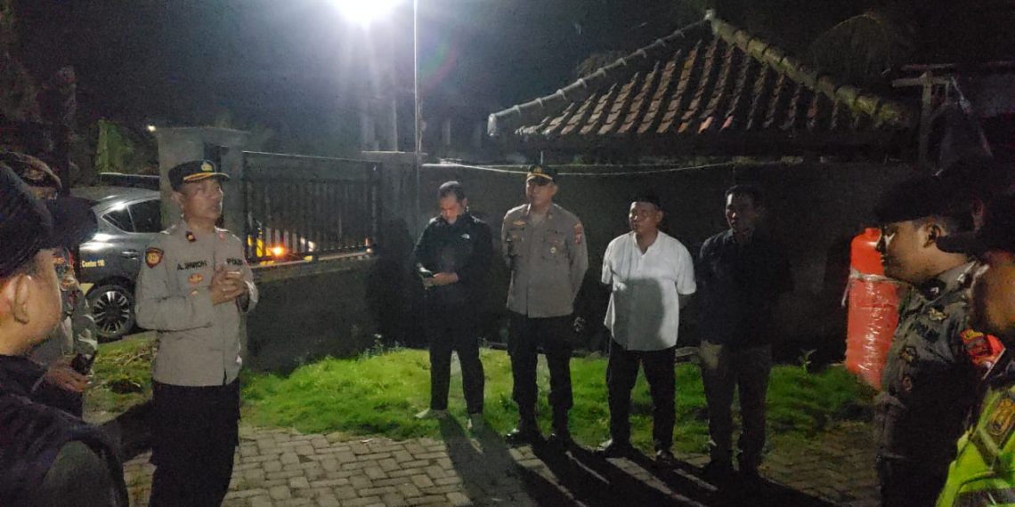 Polresta Banyuwangi Bersama Polsek Rogojampi Gelar Patroli Gabungan Demi Kondusivitas Ramadan