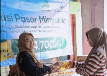 PT Megasurya Mas Ikut Partisipasi Pasar Murah, Minyakita Hanya Dijual Rp 14.700 Perliter