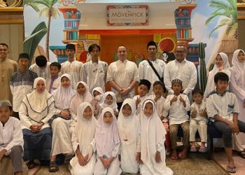 Mövenpick Hotel Surabaya City Buka Bersama Anak Yatim, Nikmati Menu Spesial Mesir